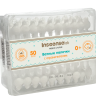 Ватные палочки Inseense (с ограничителями), 50 шт